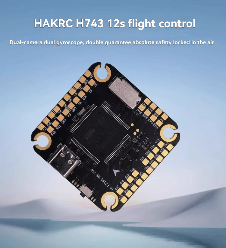 HAKRC H743 คอนโทรลเลอร์การบิน  - Drone Racing Flight Controller บทวิจารณ์และราคา