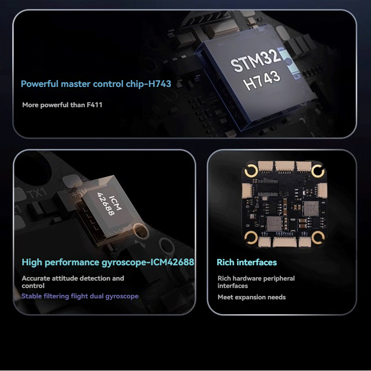 HAKRC H743 คอนโทรลเลอร์การบิน  - Drone Racing Flight Controller บทวิจารณ์และราคา