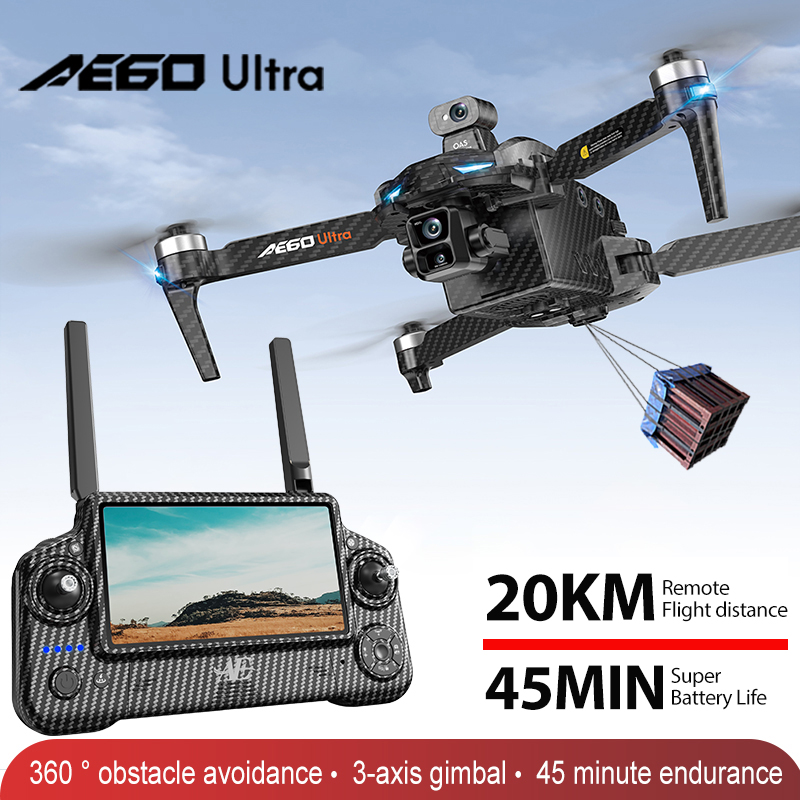 โดรน AE60 GPS ระดับมืออาชีพ กล - Drone Racing Camera บทวิจารณ์และราคา