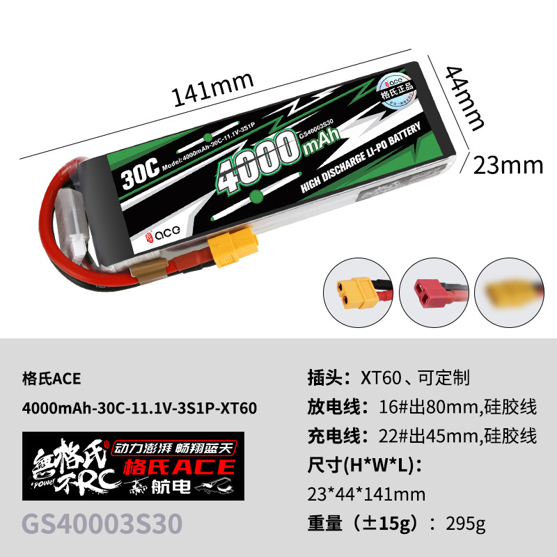 แบตเตอรี่ลิเธียมโพลิเมอร์ Gens - Drone Racing Battery บทวิจารณ์และราคา