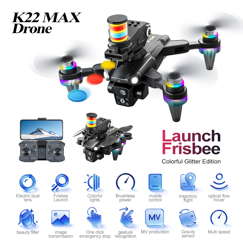 โดรน JCMO K22 MAX แบบจับปล่อยไ - Drone Racing Camera บทวิจารณ์และราคา